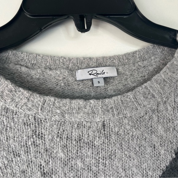 SOLD perci lightning bolt knit alpac wool sweater - Picture 4 of 6